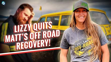 matts off road recovery|matt's off road recovery lizzy relationship.